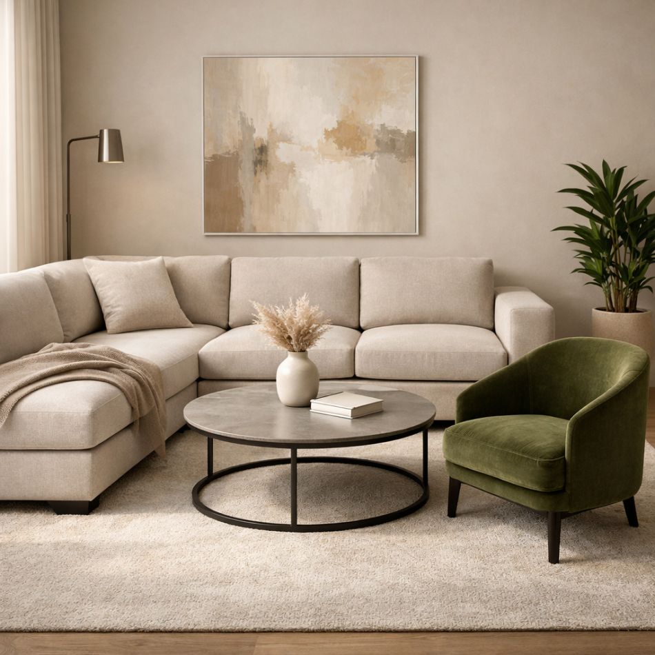 Living modern? 7 combinații de mobilier care arată scump si totuși te fac să te simți acasă