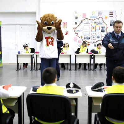 Clopoțelul sună pentru al 4-lea an consecutiv la Școala siguranței Tedi!