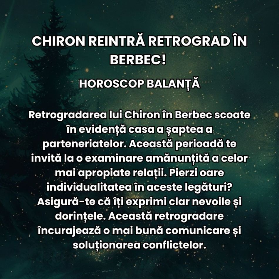 Chiron reintră retrograd în Berbec! Nu părăsește semnul de foc până în 2027! Vindecarea karmică va fi un drum anevoios!