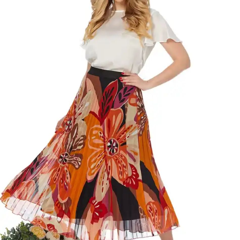 Fustele plisate: 20 de modele minunate pentru orice garderobă