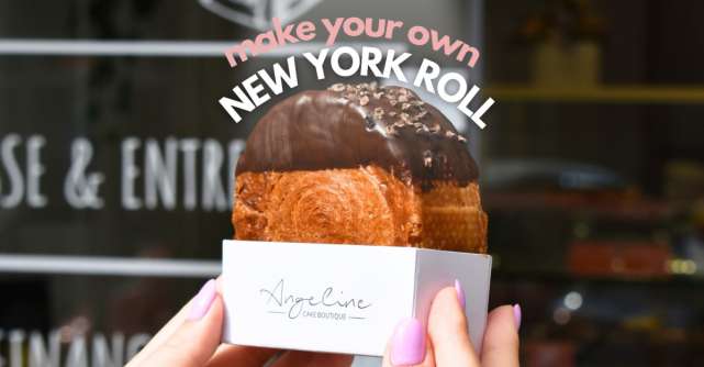  Creează-ți un NewYorkRoll după propria-ți poftă la Angeline Cake Boutique!