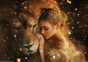 Iubirile karmice ale Leului: Ce relații îi trezesc sufletul, ce relații îl pun la pământ
