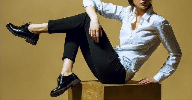 Pantofii barbatesti - in tendinte de moda feminina