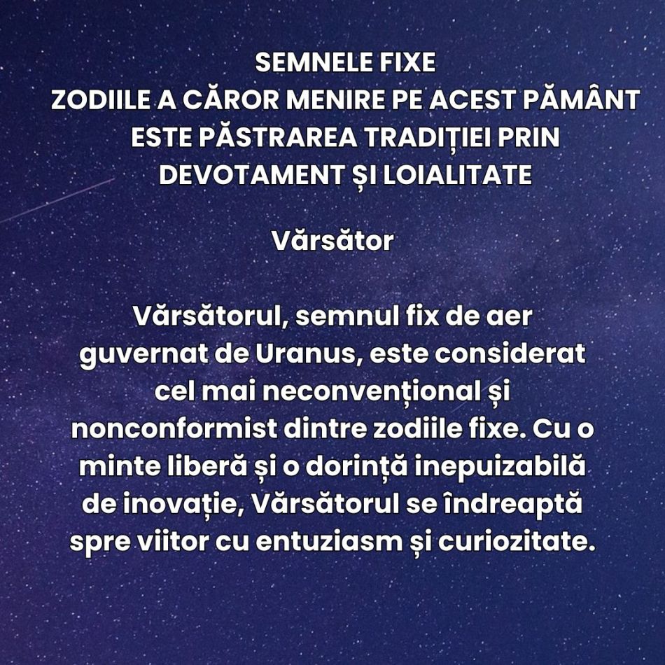 Zodiile Gardieni: Menirea lor este  devotamentul și loialitatea, iar karma lor este sacrificiul în numele iubirii.