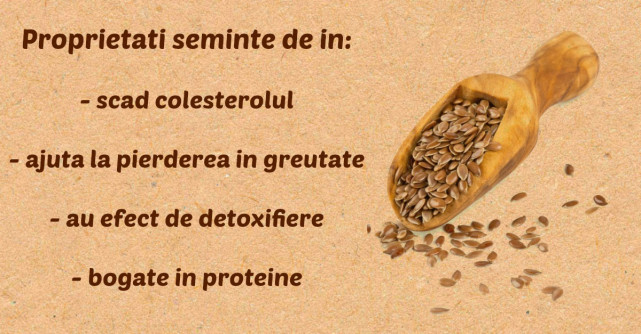 Dieta cu SEMINTE DE IN: o extraordinara cura de slabire