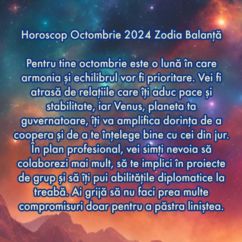Horoscop octombrie 2024. Toată durerea noastră se transformă în bucurie. Ne naștem a doua oară!