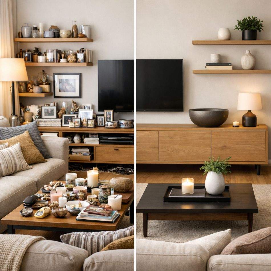 10 greșeli care îți micșorează vizual casa și cum să le corectezi prin alegeri simple și ieftine