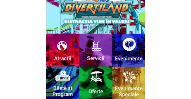 Divertiland, primul parc de distractii din Romania cu aplicatie mobila