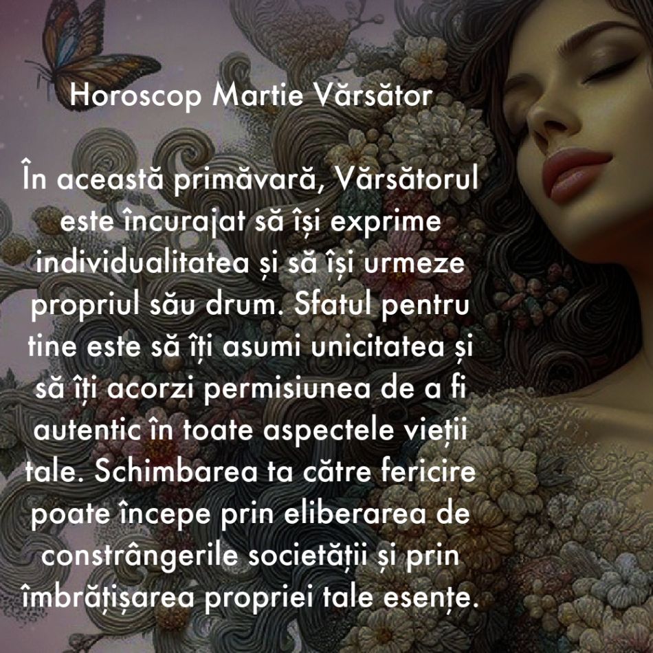 Horoscop Martie 2024. Bun venit, primăvară. Un nou capitol, o nouă viață, un nou destin. Să înceapă magia