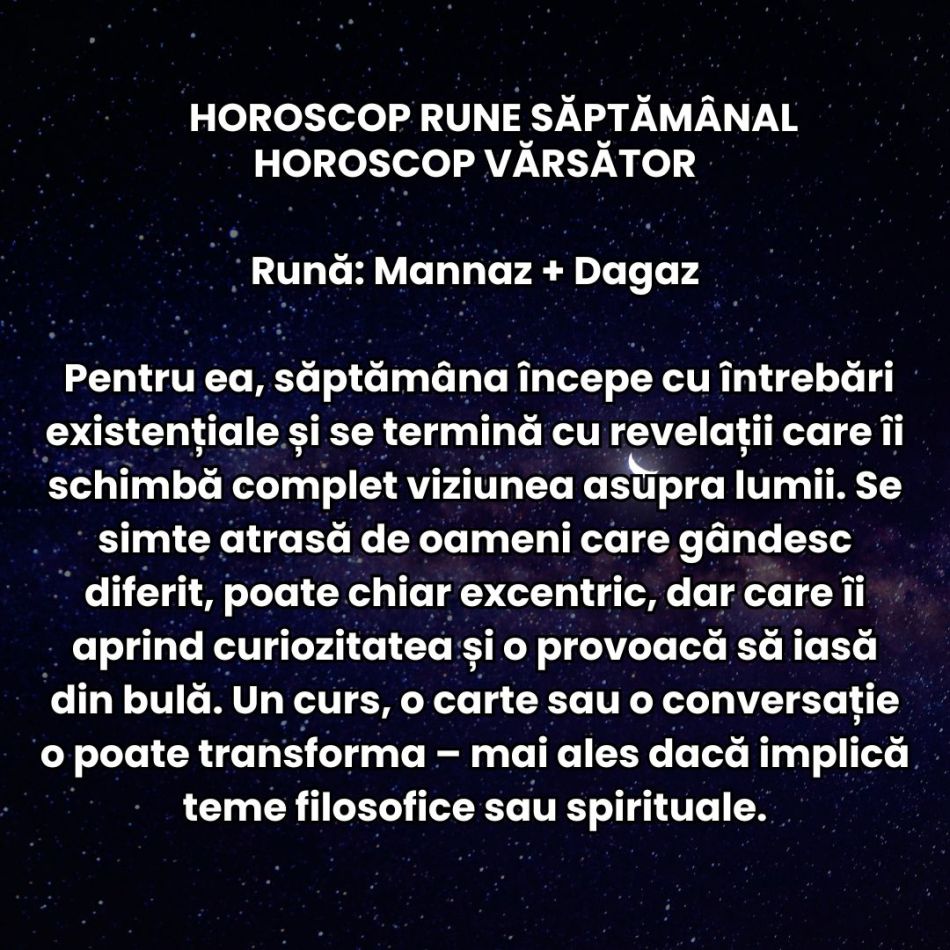 Horoscop Rune săptămâna 1-7 septembrie 2025: Căutăm să punem haosul în ordine și trecem printr-o purificare emoțională profundă