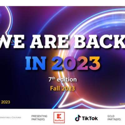 CONFERINȚA IAA CREATIVITY4BETTER SE REÎNTOARCE ÎN 2023 CU TEMA:  HUMAN CREATIVITY FOR SOCIETAL CHANGE
