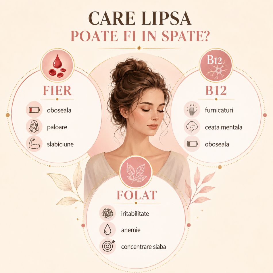 Ai pofte ciudate, slăbiciune și concentrare proastă? Când corpul îți poate semnala lipsa unor vitamine sau minerale