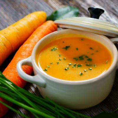 Supa crema de morcovi cu ghimbir: rasfatul de dupa sarbatori