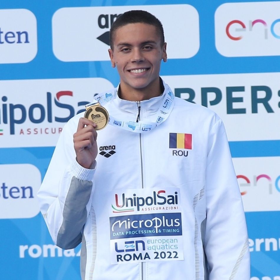 David Popovici, desemnat cel mai bun înotător al anului 2025 de European Aquatics