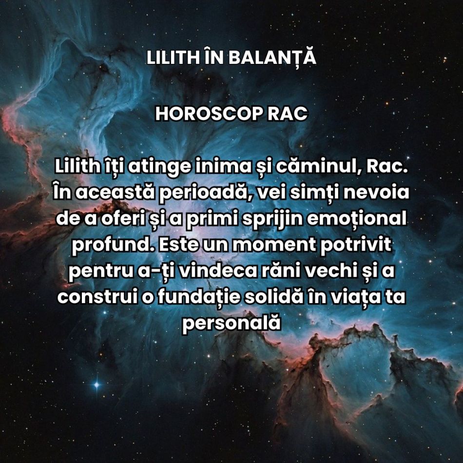 Lilith Luna Neagră poposește în Balanță până în martie 2025. Auzim chemarea umbrelor, ne trezim puterea interioară, schimbăm TOT