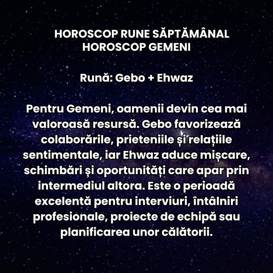 Horoscop Rune săptămâna 20-26 iulie 2026: Momentul de cotitură de la mijlocul verii a sosit! Ușile neașteptate se deschid!