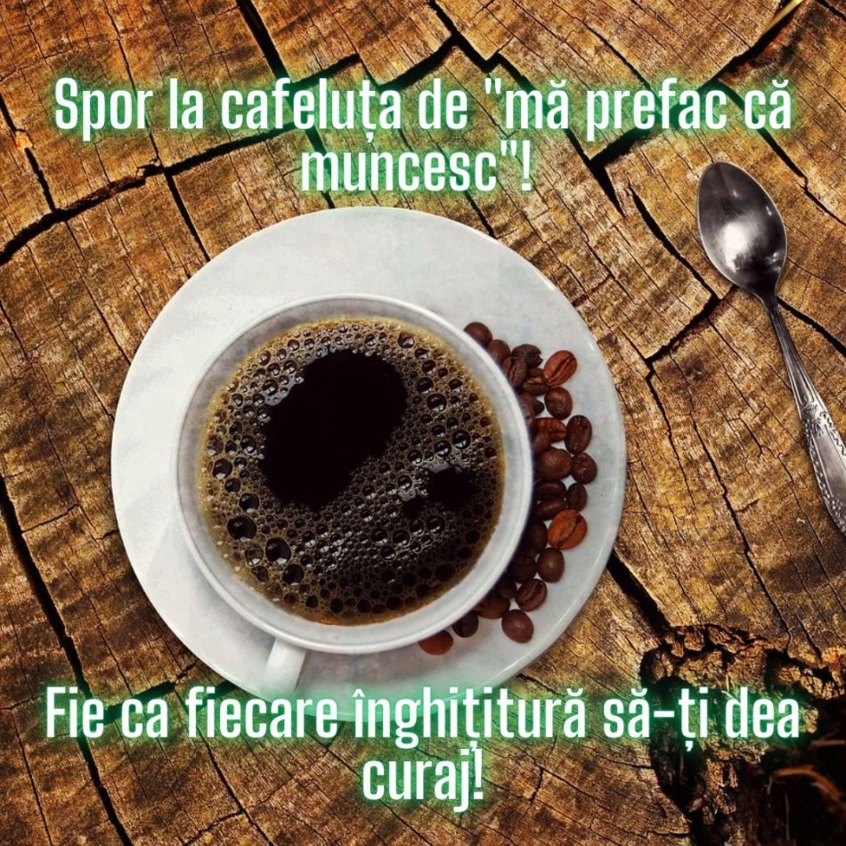 Mesaje amuzante de dimineață de tipul „spor la cafeluță” pe care să le trimiți apropiaților! 