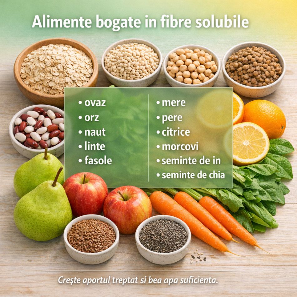 Fibrele solubile și insolubile: ce alimente le conțin și de ce sunt atât de lăudate de către nutriționiști