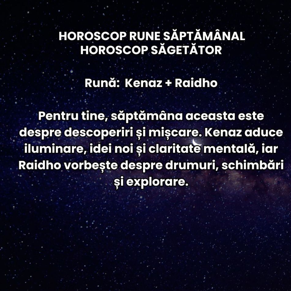Horoscop Rune săptămâna 29 iunie – 5 iulie: Viața de zi cu zi capătă o viteză amețitoare! Se văd rezultatele efortului depus