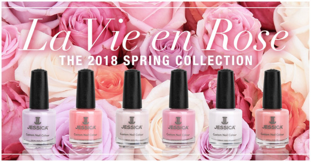 Tendinte unghii primavara 2018: La Vie en Rose cu 6 nuante diafane