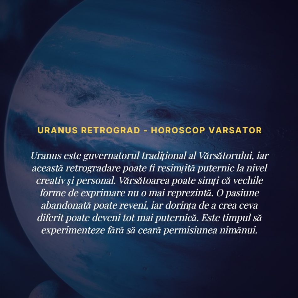Uranus retrograd în Gemeni până în 2027 : ideile se schimbă, adevărul iese la suprafață și nimic nu mai poate rămâne ca înainte