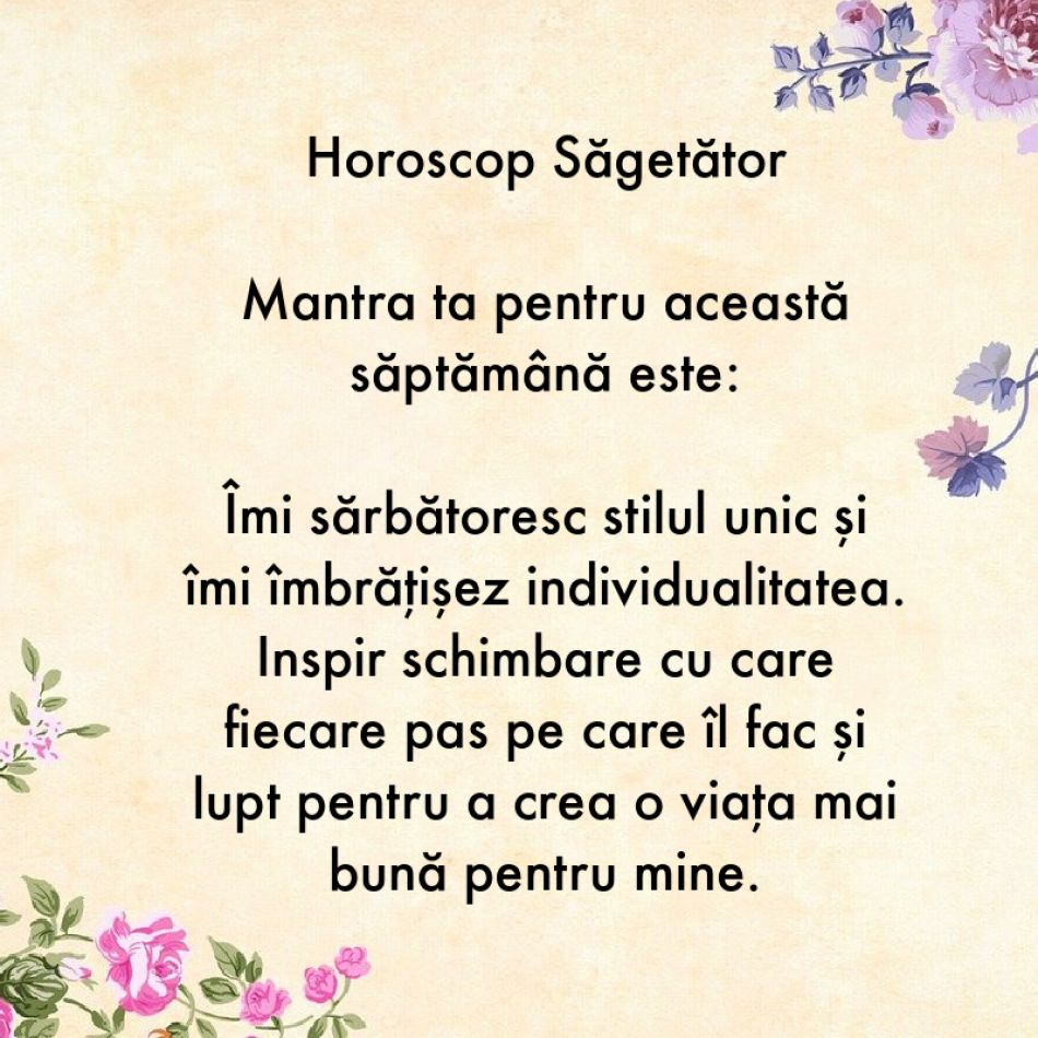 Horoscop pentru suflet: Mantra zodiei tale pentru săptămâna 3-9 iulie