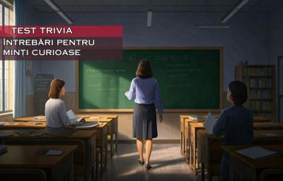 Test Trivia: 12 intrebari de cultura generala pentru minti curioase