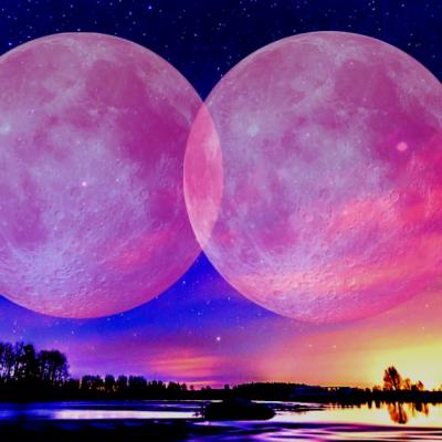 Luna Plina si Luna Albastra in Martie. Pregateste-te pentru o perioada plina de energie si schimbari pozitive