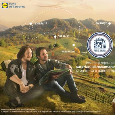 Căutătorii de cămări revin în Săptămâna românească de la lidl și oferă un premiu de 10.000 EURO