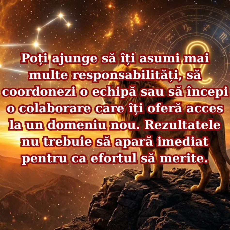 Horoscop Leu: 7 schimbări concrete care te așteaptă în 2027