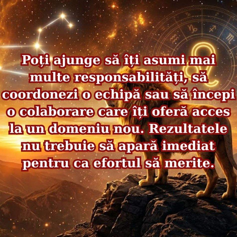 Horoscop Leu: 7 schimbări concrete care te așteaptă în 2027