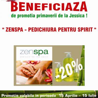 Pedichiura pentru spirit de la Jessica