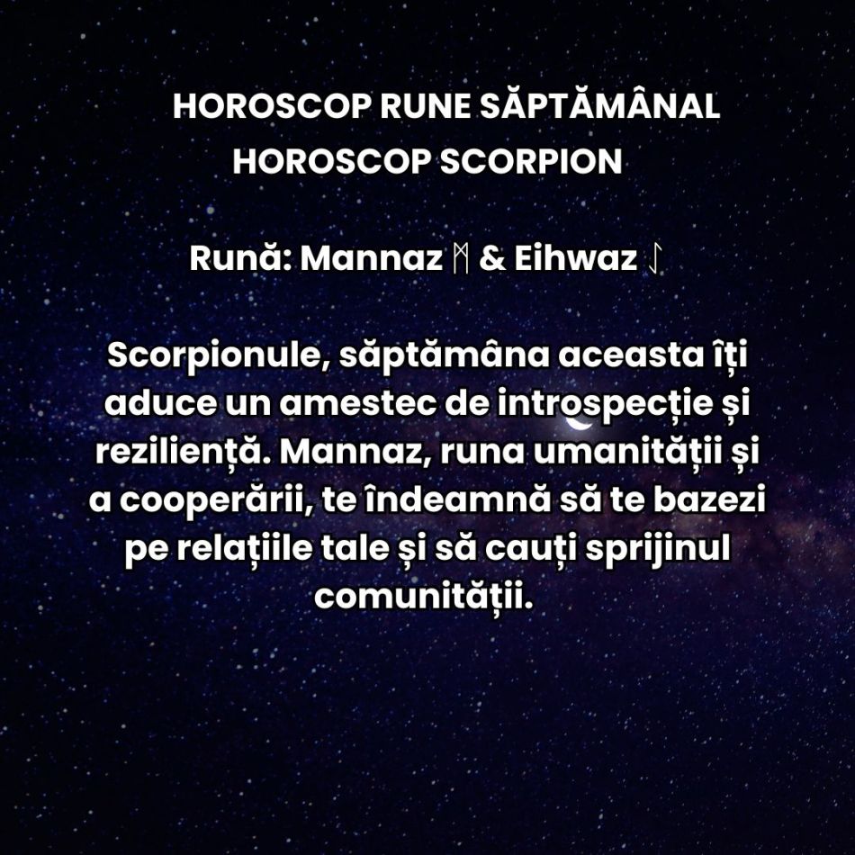 Horoscop Rune săptămâna 6-12 ianuarie 2025: Cu un picior în trecut și cu unul în viitor, runele ne readuc în prezent!