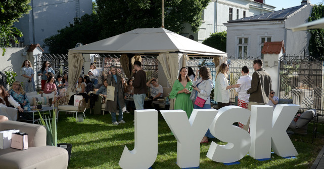 JYSK a prezentat colecția de mobilier și accesorii de grădină pentru vara 2025