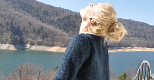 Laura Cosoi a gatit sanatos pentru Transfagarasan