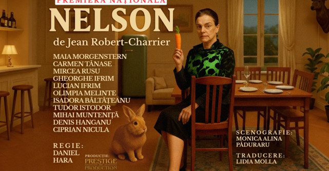 Comedia „Nelson”, în iulie, pe scena Teatrului Național București