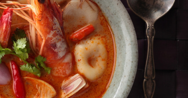 Delicii asiatice: Supa Tom Yum Goong 