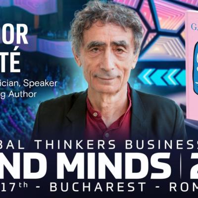 Dr. Gabor Maté vine in Romania, la BRAND MINDS 2022   