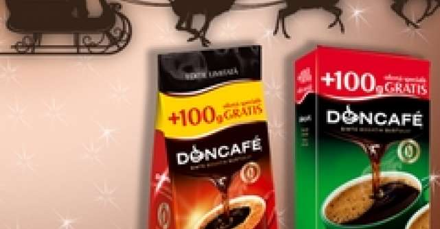 Doncafe - gustul bogat al sarbatorilor de iarna