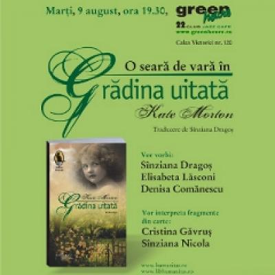 Lansare de carte Humanitas Fiction: O seara de vara in Gradina uitata