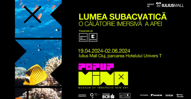 MINA lansează ediția itinerantă  MINA Pop-Up, proiect care debutează în   Cluj-Napoca