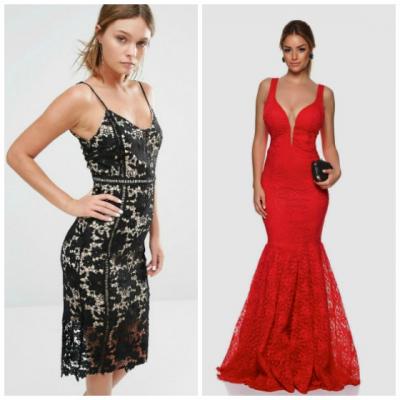 Visul unei nopti de vara: rochiile din dantela