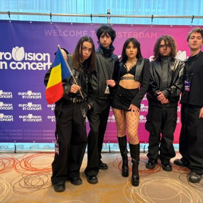 Alexandra Căpitănescu, reprezentanta Romaniei la Eurovision 2026, cucereste publicul in timpul turneului de promovare