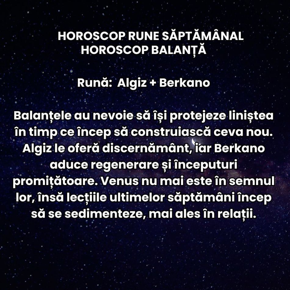 Horoscop Rune săptămâna 24-30 august 2026: Eclipsa de Lună ne face să închidem unele uși pentru totdeauna! Altele se deschid