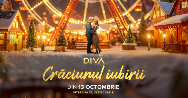 Mult-așteptatul maraton de filme Crăciunul iubirii la DIVA revine