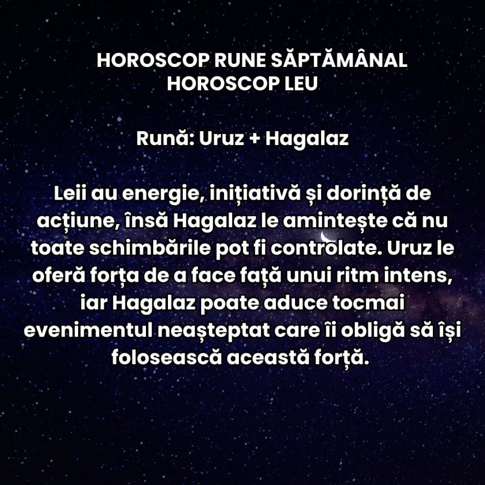 Horoscop Rune săptămâna 5-11 octombrie: Adevărul iese la iveală și schimbă mai multe relații. Totul se poate prăbuși acum!