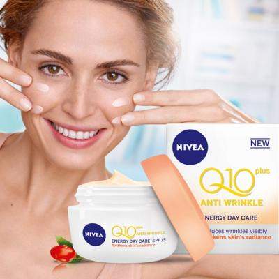 Noua crema de zi energizanta NIVEA Q10 Plus anti-rid  