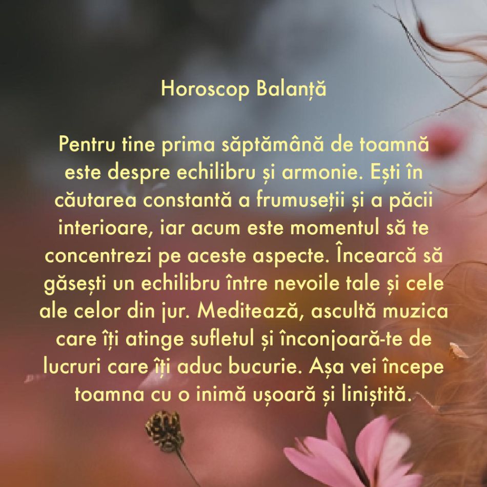 De ce are nevoie fiecare semn zodiacal în săptămâna 2-8 septembrie