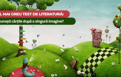 Cel mai greu test de literatura: Recunosti cartile dupa o singura imagine?