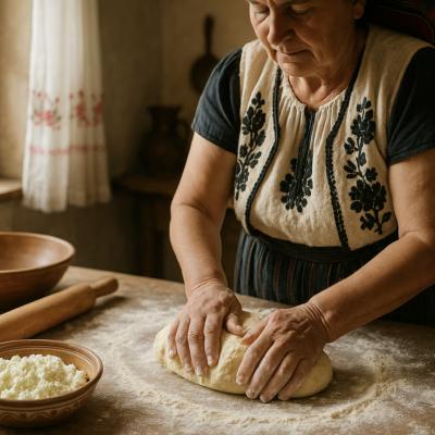 Aluat pufos pentru placinta cu branza - Reteta traditionala si sfaturi